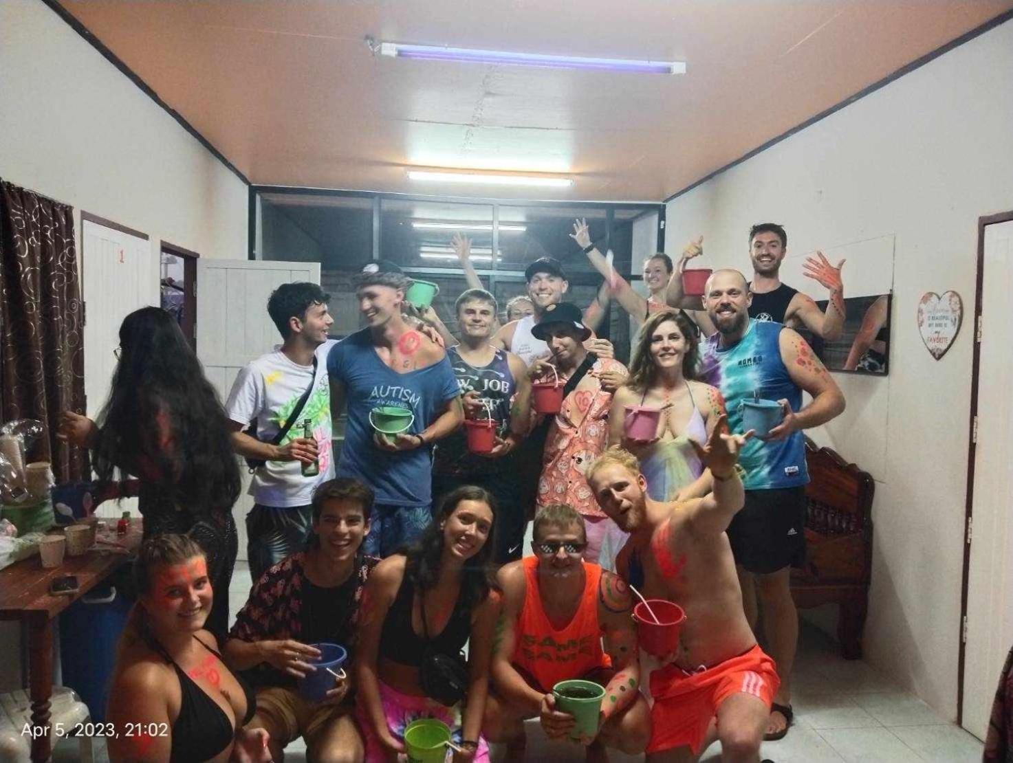 Seventeen Hostel Ko Pha Ngan Dış mekan fotoğraf